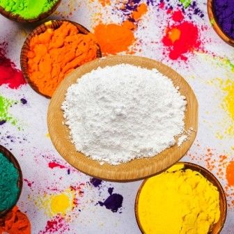 90٪ Baso4 صباغ كبريتات الباريوم خصائص تدفق جيد مسحوق الباريت