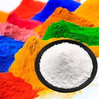 قدرة تلوين قوية مسحوق كبريتات الباريوم محتوى عالي 97.8٪ BaSO4