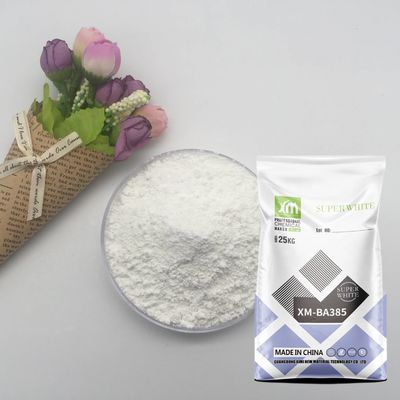 كبريتات الباريوم الطبيعية عالية الشفافية عالية النقاء خام الباريوم الطبيعي للدفعة الرئيسية البلاستيكية