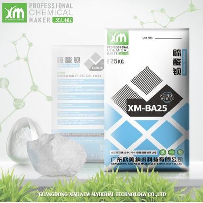 كبريتات الباريوم الطبيعية غير السامة لطلاء البلاستيك CAS 7727-43-7