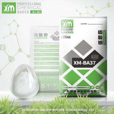 3.3μm كبريتات الباريوم الطبيعية لطلاء البلاستيك CAS 7727-43-7